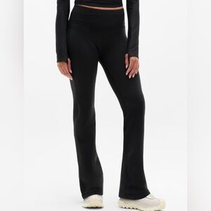 NWT Athleta Altitude Edge Black Fleece lined Pant Size XXS